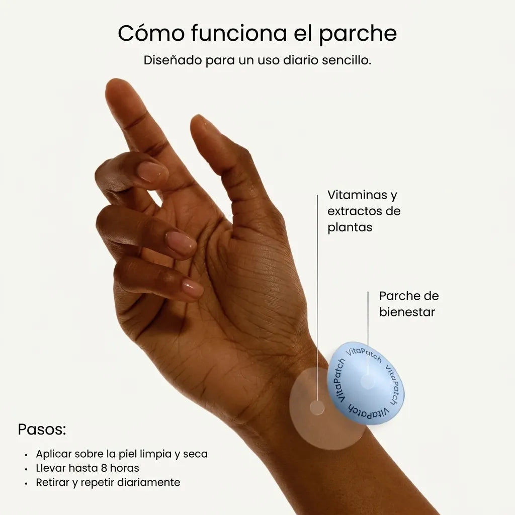 Parches NAD+ Antienvejecimiento