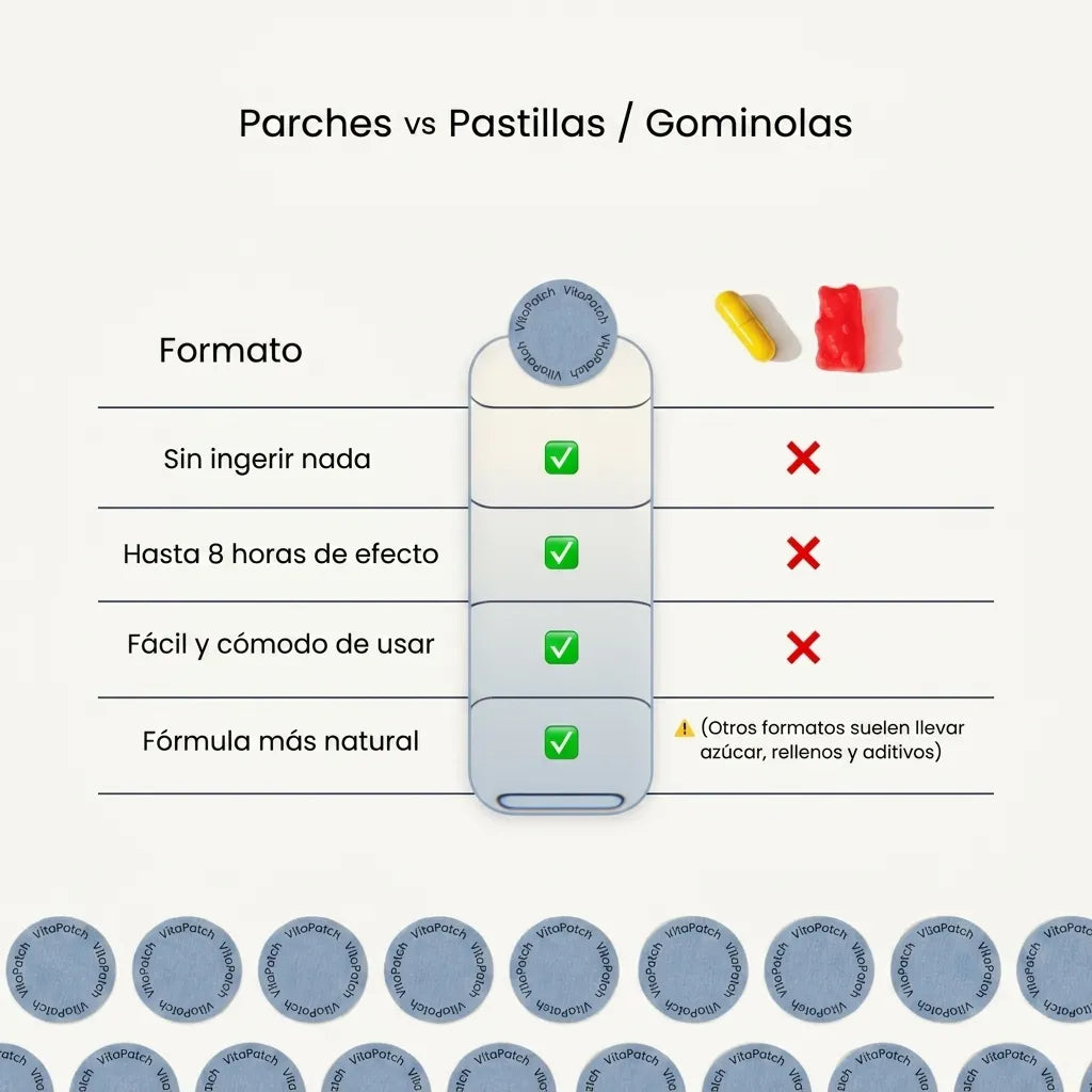 Parches NAD+ Antienvejecimiento
